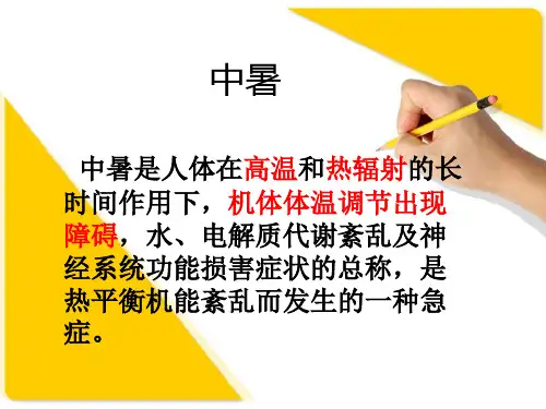 中暑课件PPT