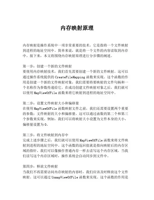 内存映射原理