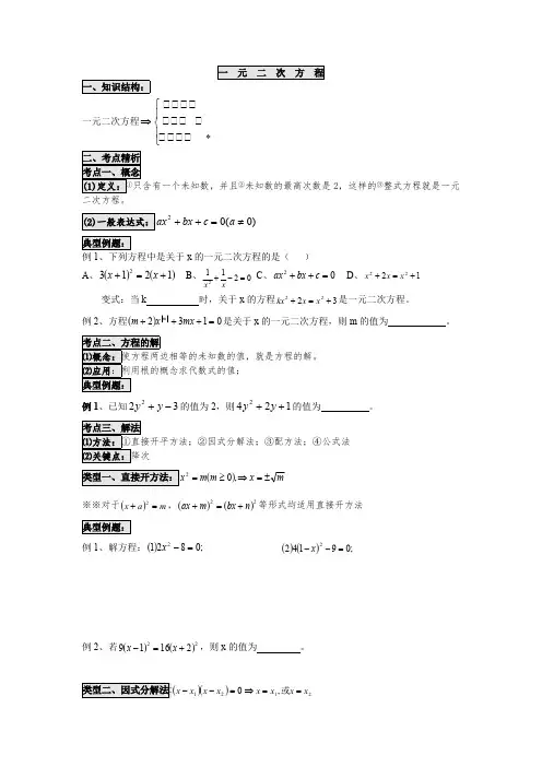 沪科版_八年级数学下册复习讲义(最新整理)