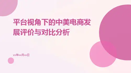 平台视角下的中美电商发展评价与对比分析