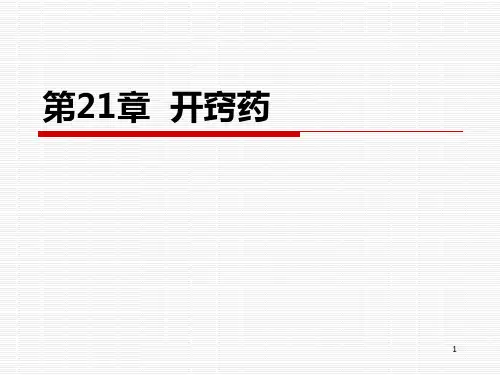 开窍药精品PPT课件