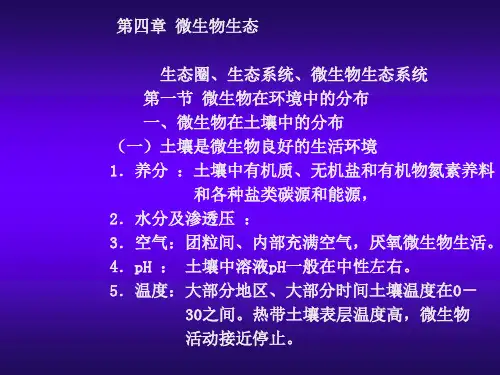 微生物生态
