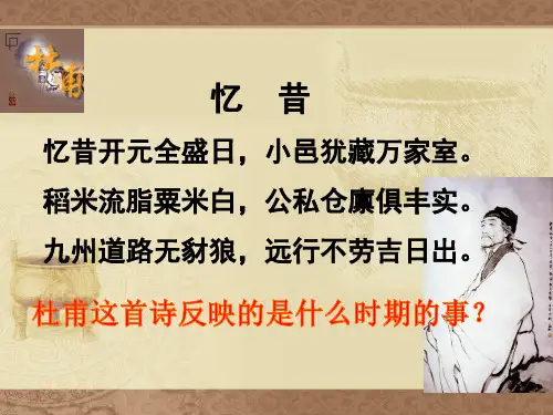 〔历史课件〕唐玄宗与开元盛世 教学ppt 中图版