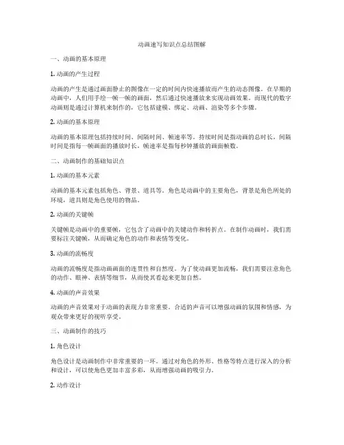 动画速写知识点总结图解