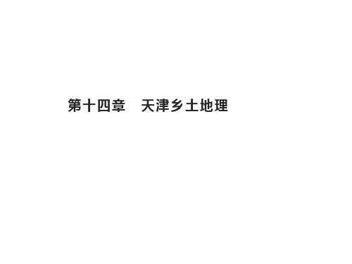 高考地理总复习第十四章天津乡土地理课件