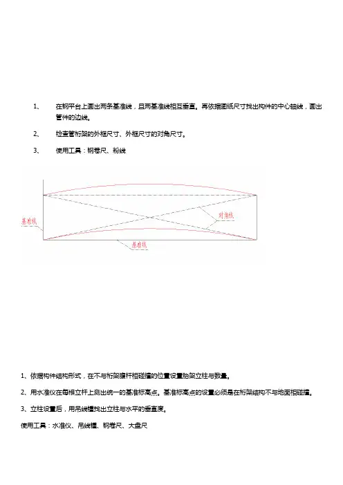 钢管桁架制作