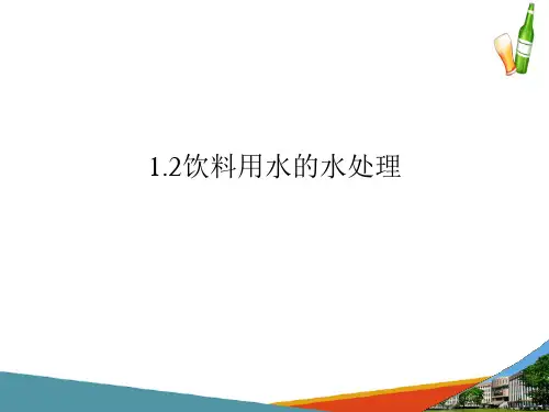 饮料用水的处理—水的处理