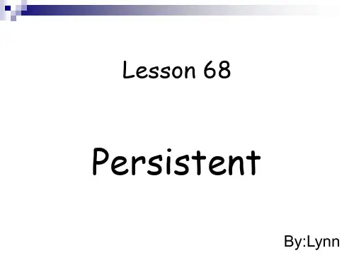 新概念英语第二册Lesson 68