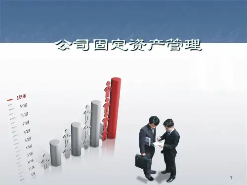 企业固定资产管理培训ppt课件