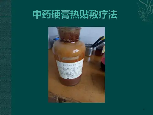 中药外敷PPT课件