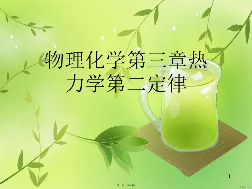物理化学第三章热力学第二定律