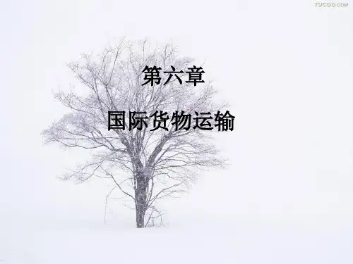 国际贸易实务第六章运输