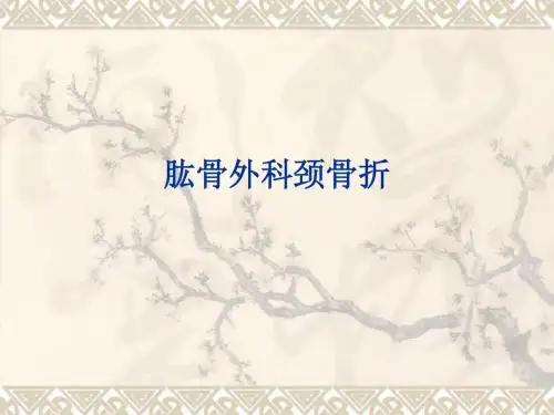 肱骨外科颈骨折护理查房PPT精品医学课件