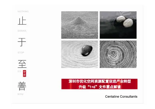 20130131_深圳市“1+6”政策文件要点解读