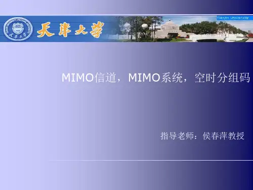 mimo基础知识讲解
