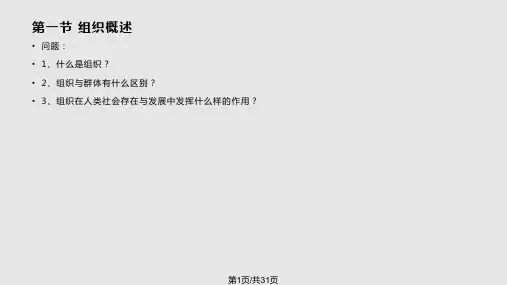 学校组织管理PPT课件