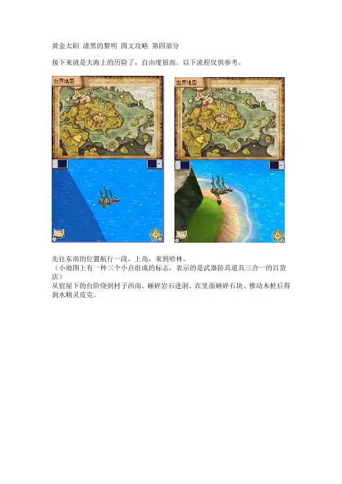 黄金太阳漆黑的黎明图文攻略4流冰岛