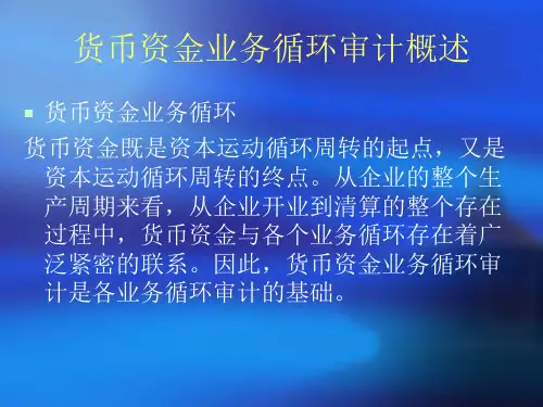 货币资金业务循环审计esde.pptx