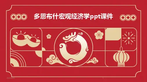 2024年多恩布什宏观经济学ppt课件