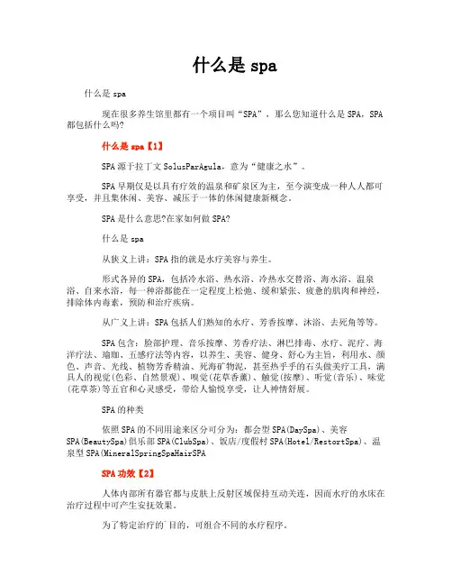 什么是spa