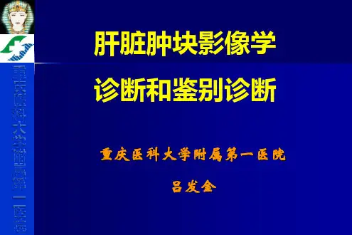 肝脏肿块影像诊断与鉴别诊断