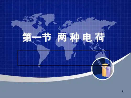 电荷摩擦起电(课堂PPT)
