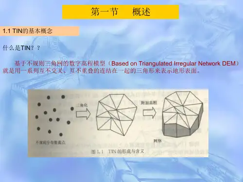 第五章 不规则三角网TIN建立1