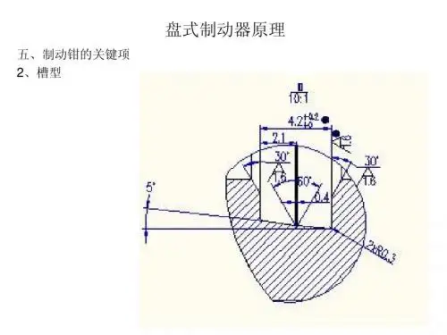 盘式制动器原理课件3