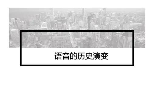 语言学概论(第四版)语音
