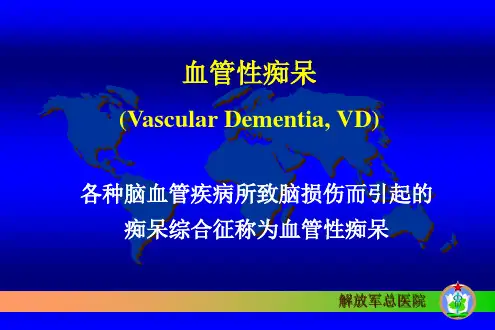 血管性痴呆完整版