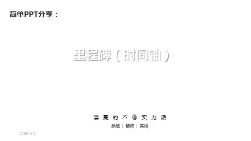 各种Timeline时间轴PPT模板