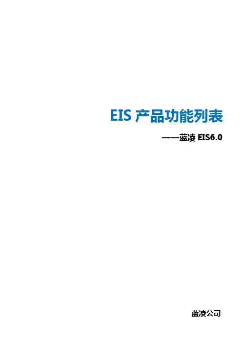蓝凌协同管理平台功能列表