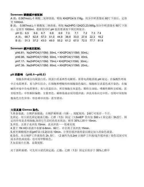 Giemsa染色