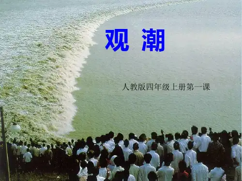 观潮 课件(共42张PPT)