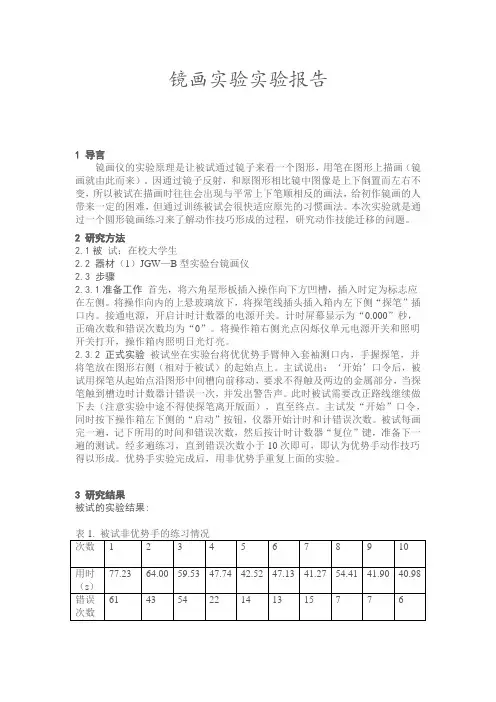 镜画实验_精品文档