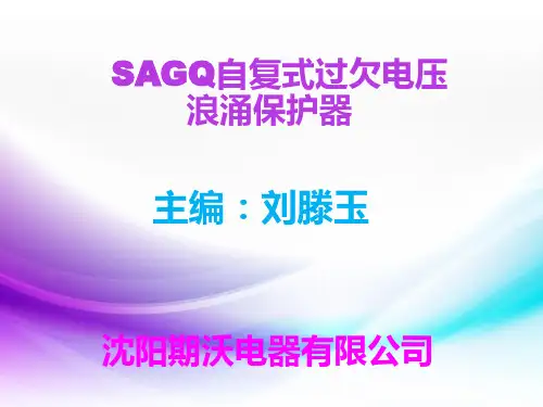 三相四线SAGQ自复式过欠电压保护器