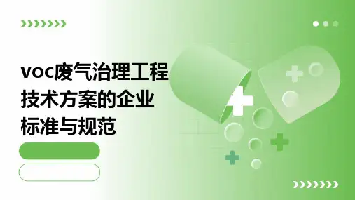 VOC废气治理工程技术方案的企业标准与规范