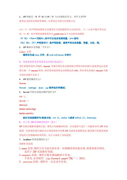 电子商务网站建设考题及答案