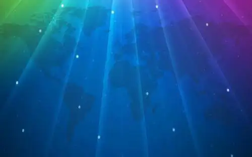 ppt模板素材 五彩科技 动画 10页