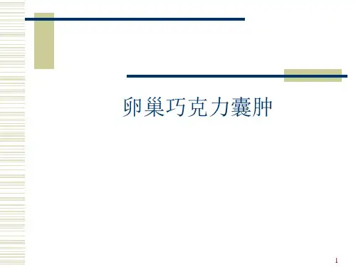 巧克力囊肿PPT精选课件
