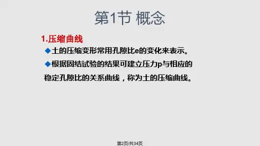土力学基础沉降量计算