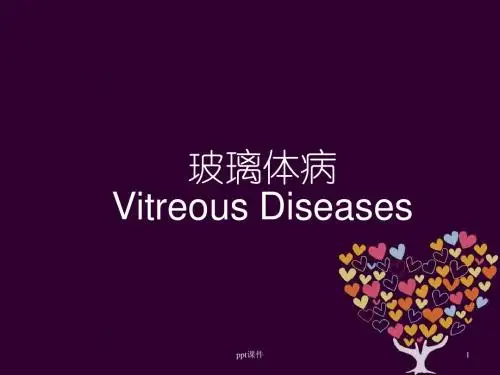 玻璃体病  ppt课件
