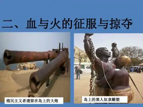 河北省涞水波峰中学人民版高一历史必修二课件：5.2血与火的征服与掠夺+(共38张PPT)