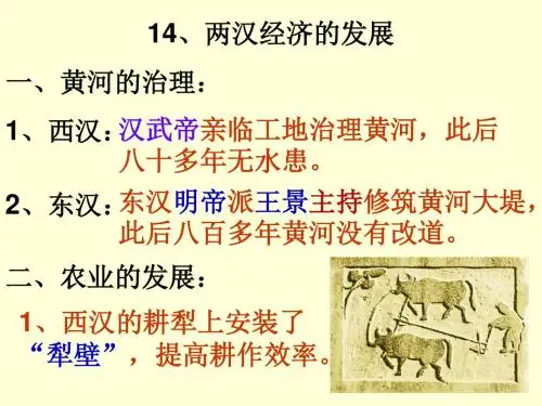 14、两汉经济