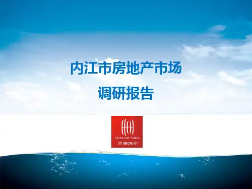 内江市房地产市场调研报告