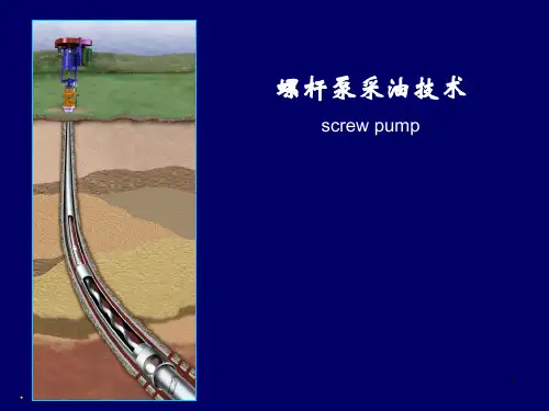 螺杆泵采油技术