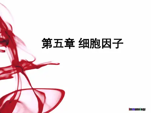 《医学免疫学 》教学课件：第五章 细胞因子