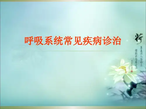 规培呼吸精选幻灯片
