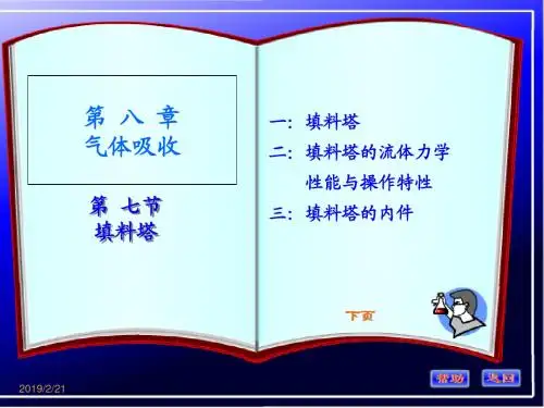201110第七节：填料塔-PPT课件