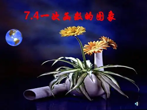 浙教版八年级数学上册课件：第五章5.4.1节一次函数的图象和性质 (共15张PPT)